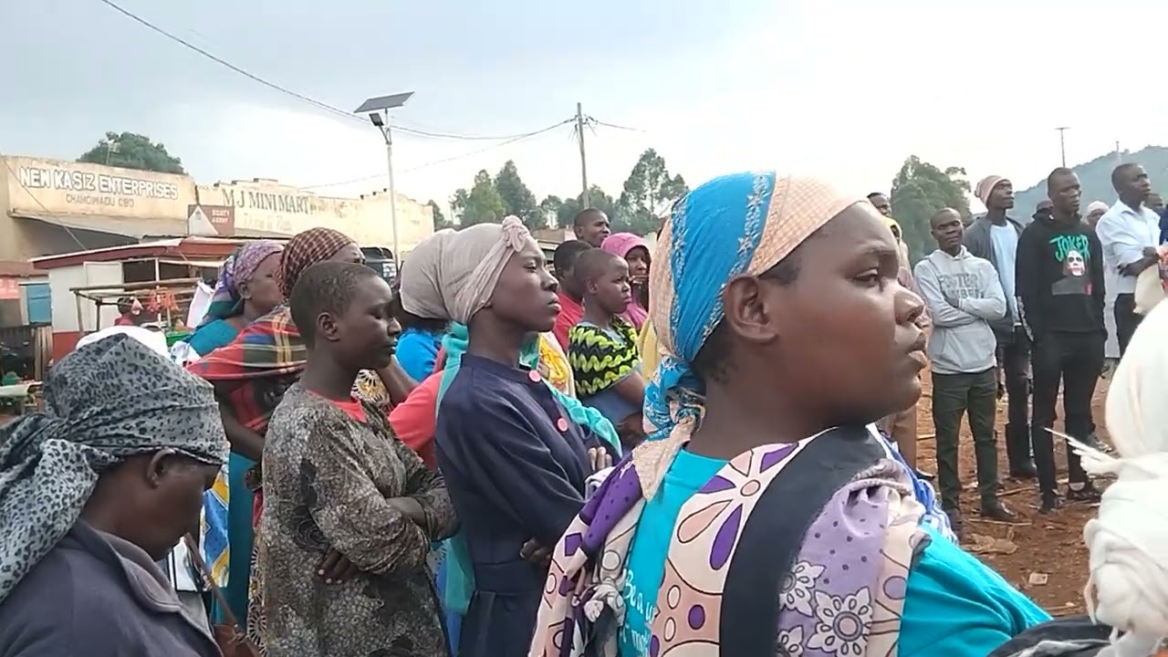 GEF August convention at Sigiria. Friday open air crusade by Tom Nyakwar Gari