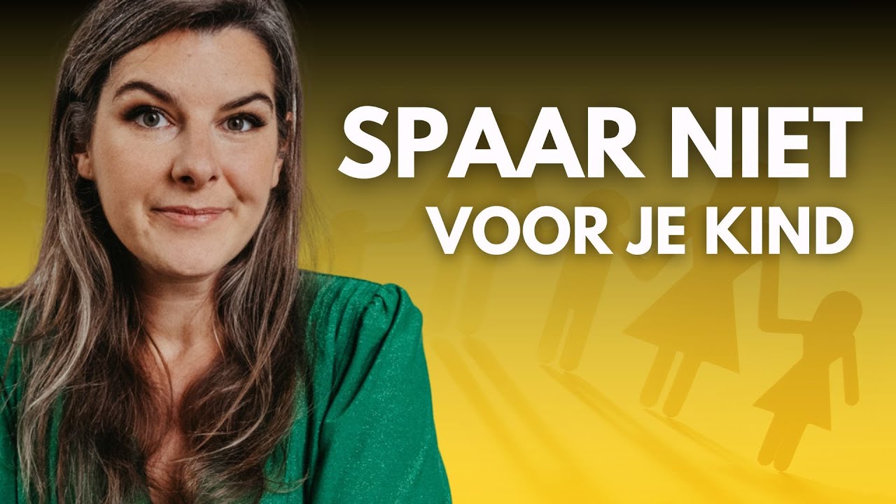 Sparen of beleggen voor je kind? Dit is waarom het gevaarlijk kan zijn…