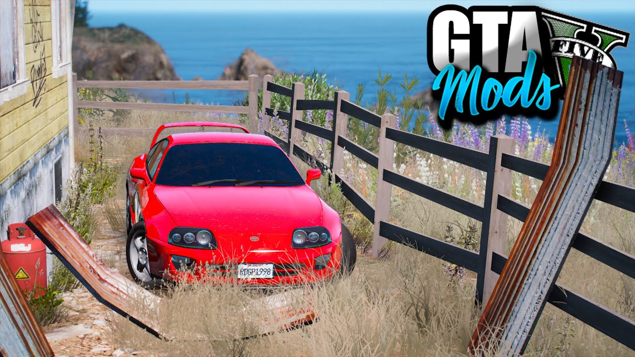 FUGA ENTRE AMIGOS INSANA DE TOYOTA SUPRA! (NÍVEL HARD) - GTA 5 MODS