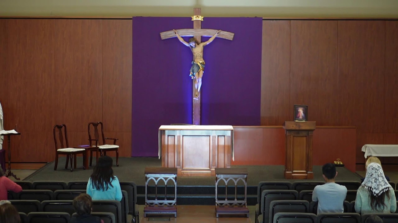STM Livestream: 8AM Friday Mass