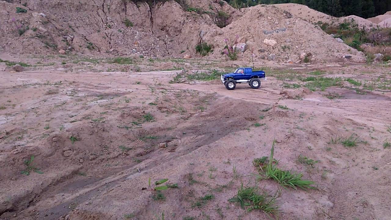 Vintage Tamiya Bruiser first testrun after resto