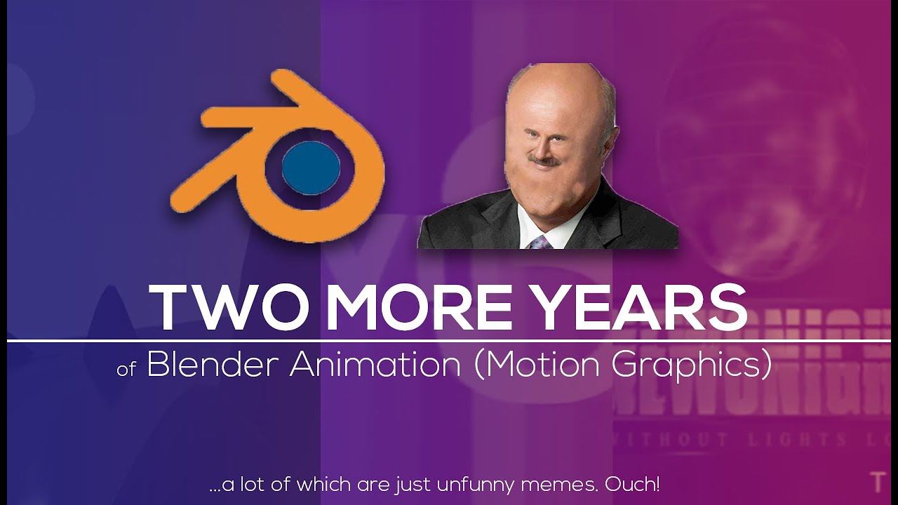 Two MORE Years Of Animation In Blender (Motion Graphics)