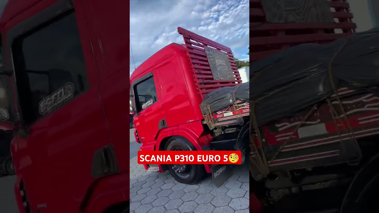 SCANIA P310 EURO 5 👍💥 POWER MACHINE #scania #truck #volvo#mercedes #automobile #youtube