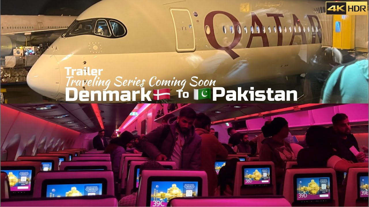 Copenhagen Denmark To Lahore Pakistan, My Trip To Pakistan, Series Coming Soon, Traveling #trailer