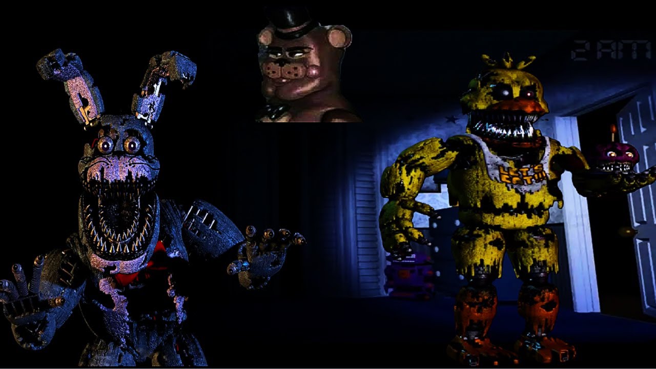 Jugue el five nights at freddy's 4 y me cague de miedo