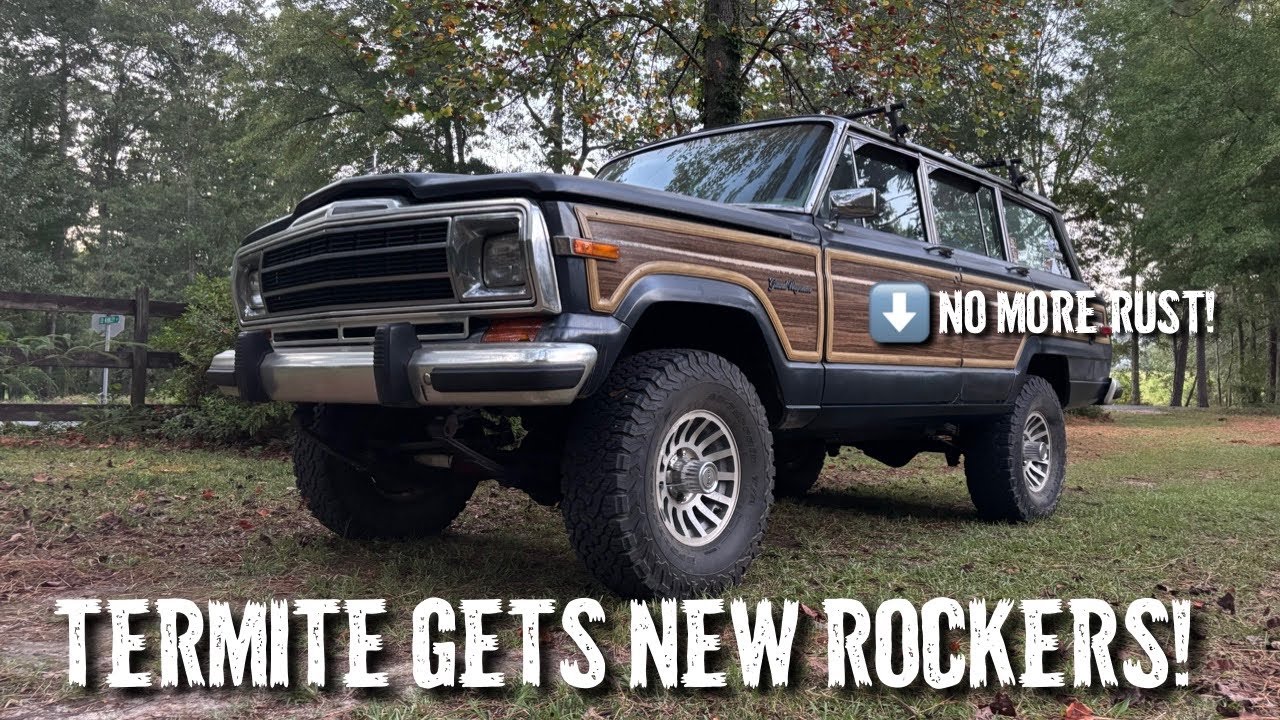  New rocker panel install on out Grand Wagoneer