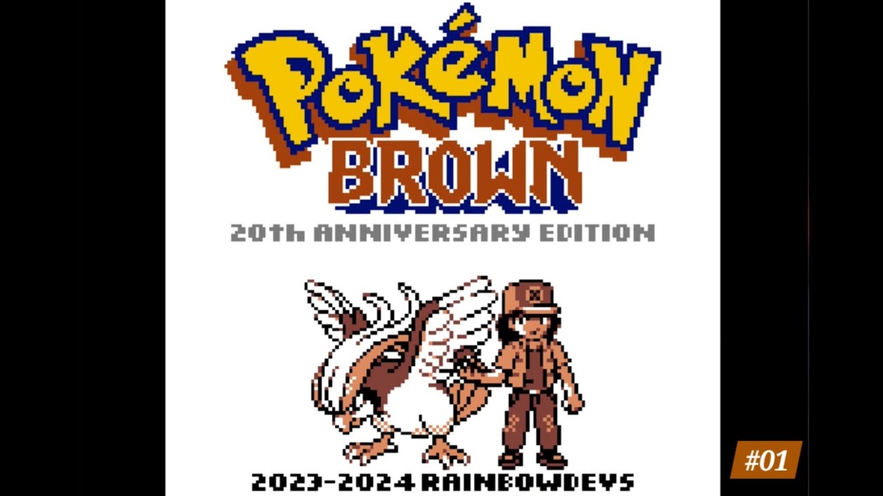 Pokémon Brown 20th Anniversary Edition (GB) [ROM Hack] #01 The Rijon Region