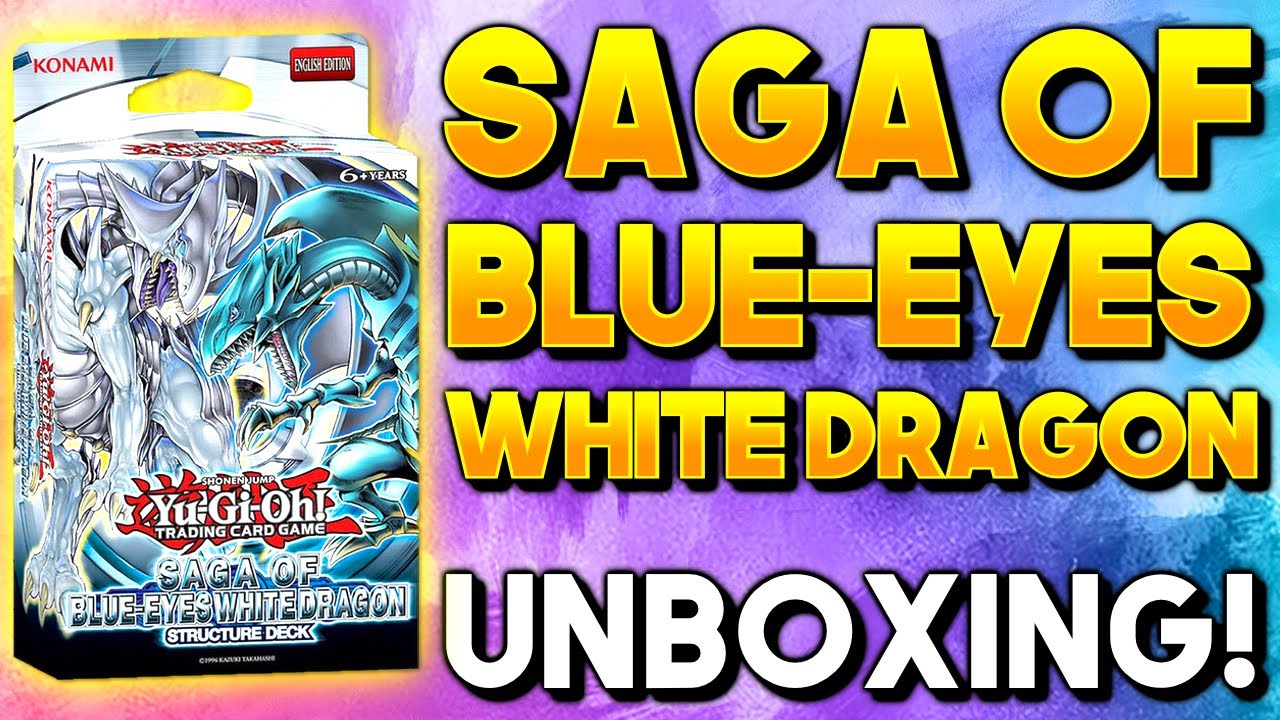 Yu-Gi-Oh! SAGA OF BLUE-EYES WHITE DRAGON | Structure Deck Unboxing