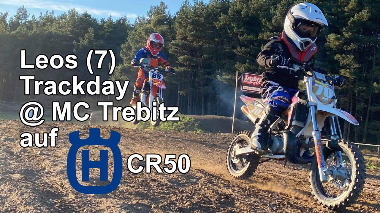 Leos Erster Trackday auf seiner Husky CR 50 @ MC Trebitz