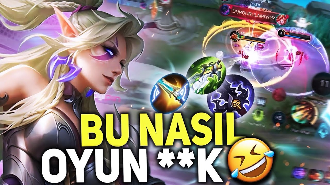 KOMEDİ GİBİ MA&Ccedil; | ADC SERİSİ B&Ouml;L&Uuml;M 7 Irithel - Mobile Legends
