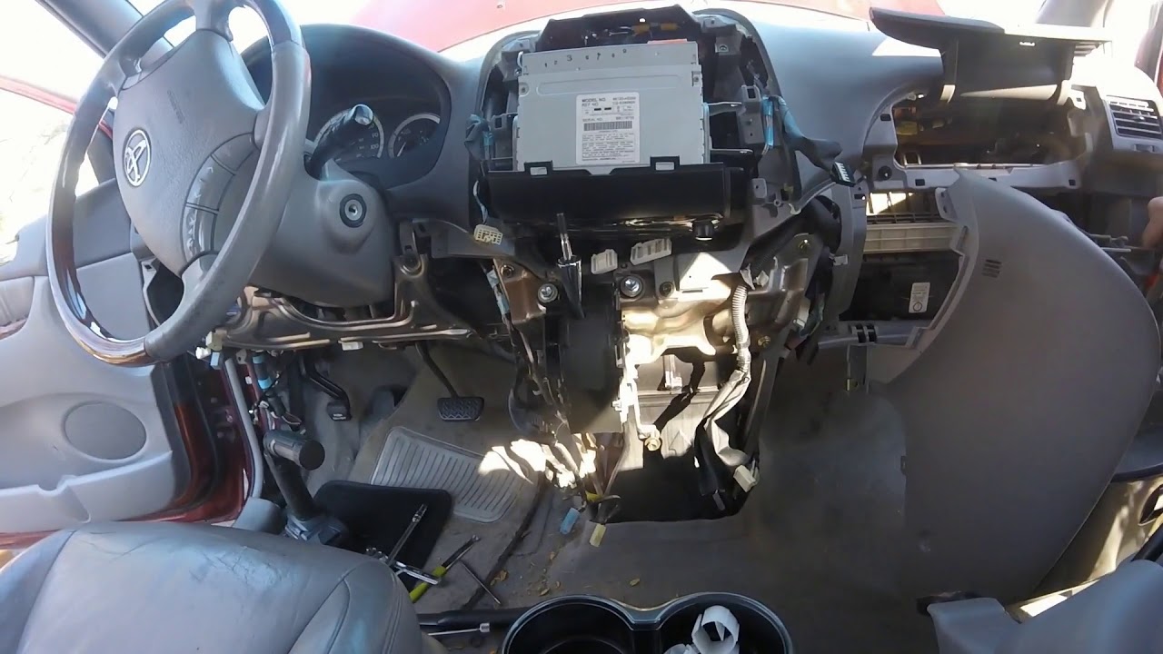 Heater Core Replacement 2004 Toyota Sienna