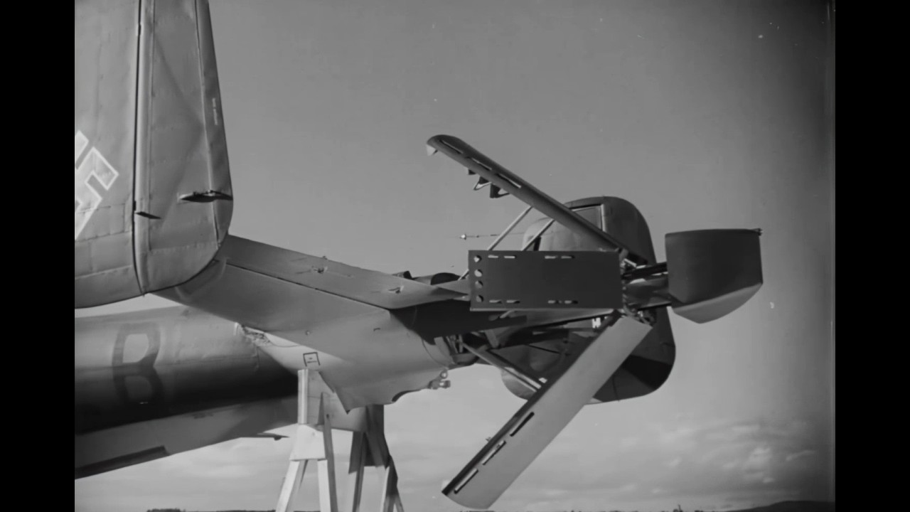 Maintenance of the Dornier Do 217 bomber - With Original German Narration - English Subtitles