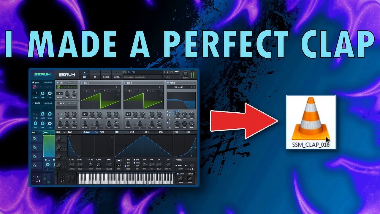 How To Make CLAP in Serum? (Sound Design Tutorial)