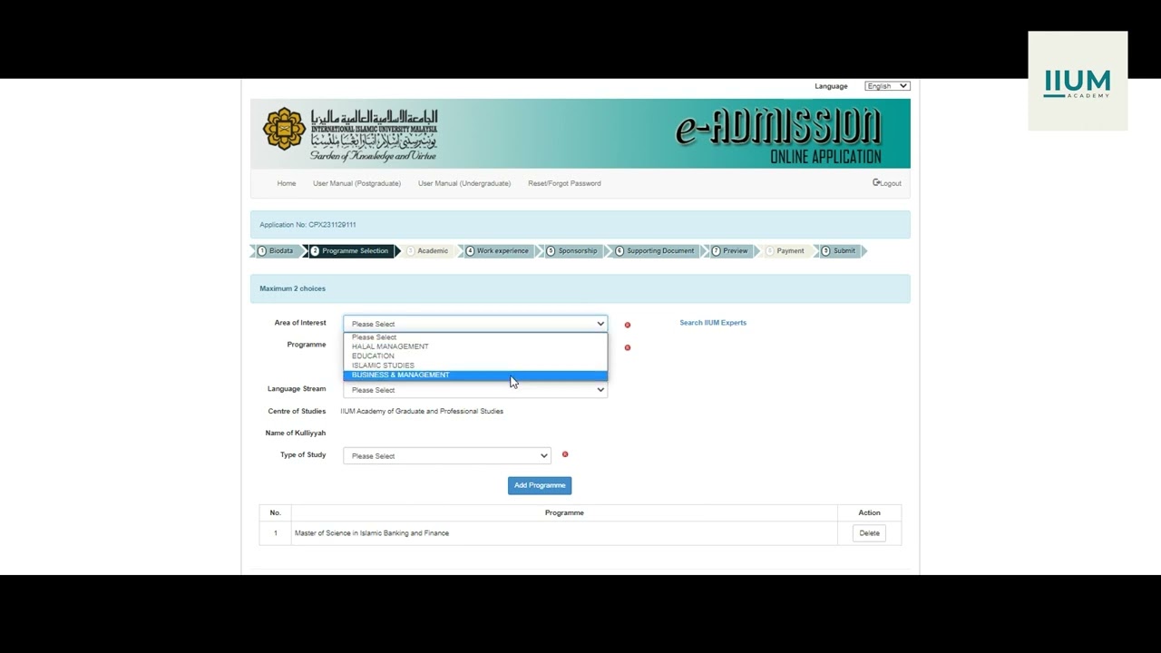 Apply IIUM As Easy As ABC...