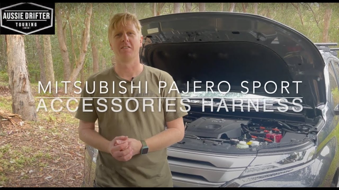 Mitsubishi Pajero Sport accessory harness installation video