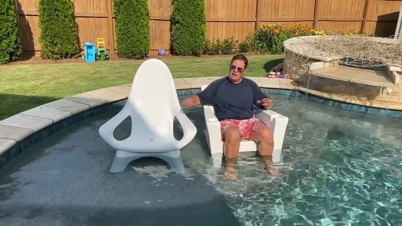 Comparing Tenjam Woosah to Tupelo Bask Chair for In-Pool Use on the Sun Shelf (aka. tanning ledge)