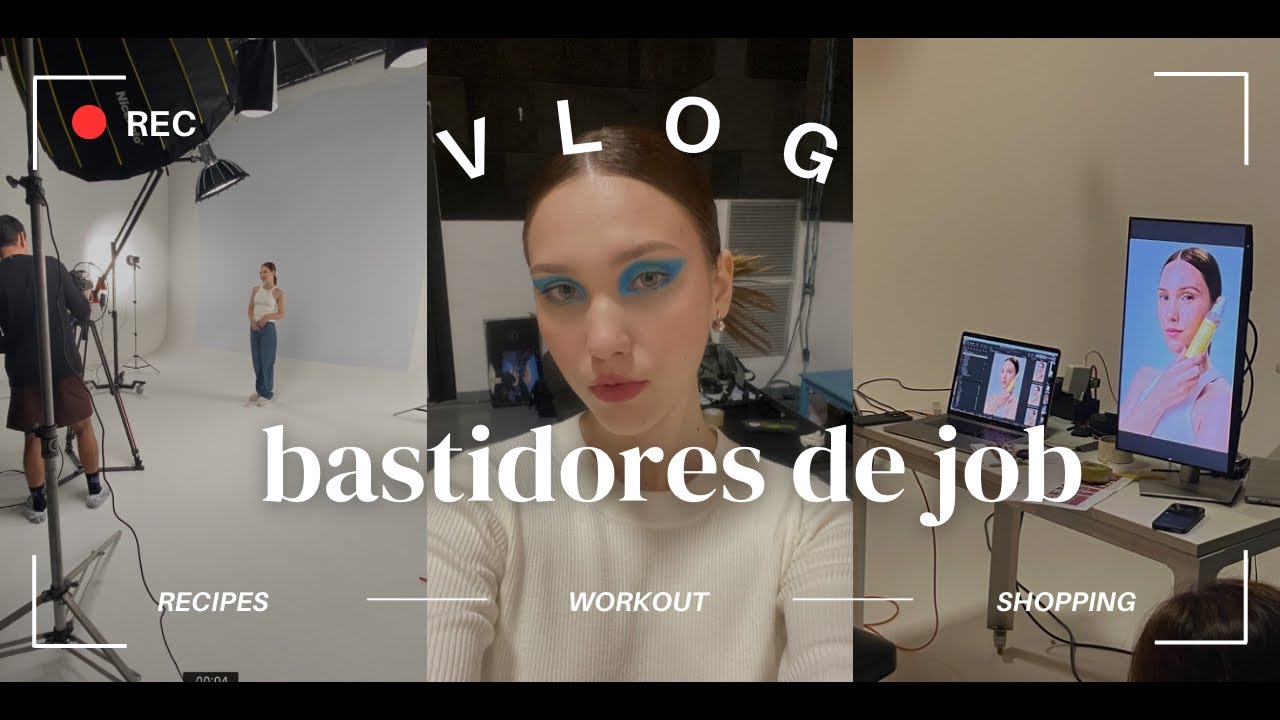 Bastidores de job - Vlog