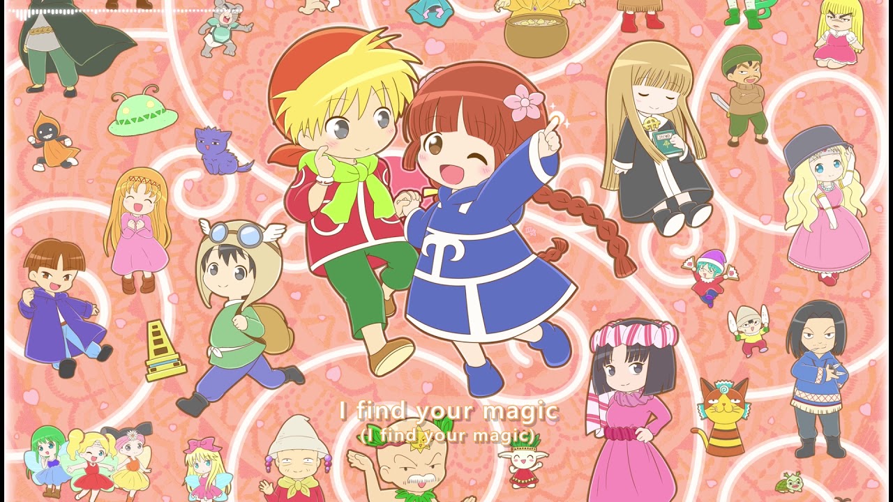 Round&Round&Round - 咕嚕咕嚕魔法陣(魔法陣グルグル)ED - JP/ROMAJI LYRICS
