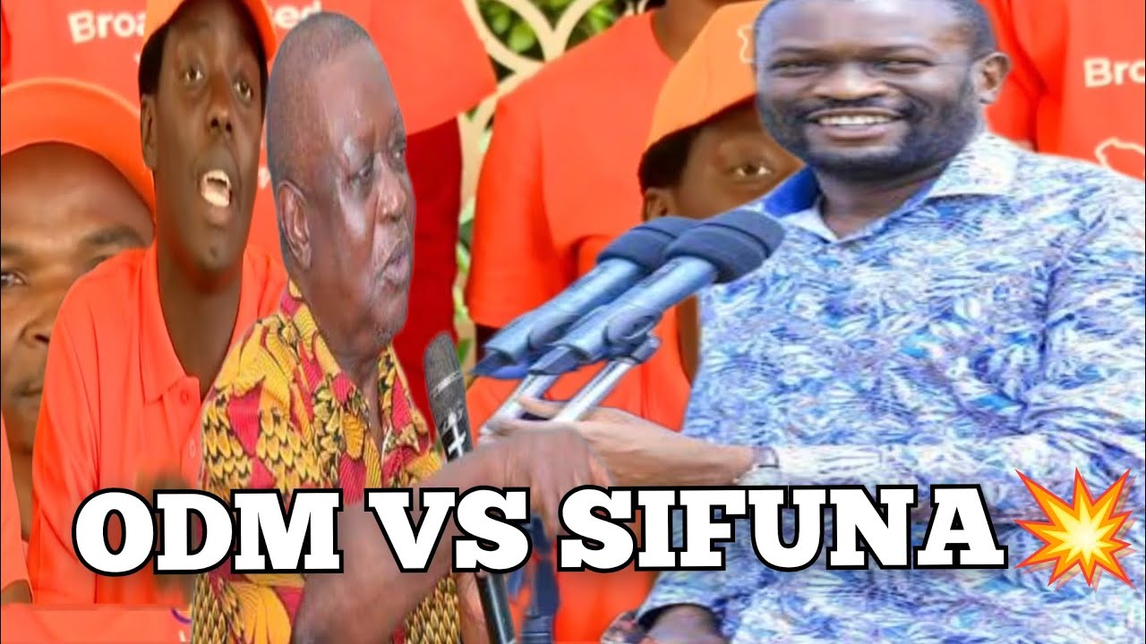 🤣💥FIRE WORKS AS ODM-SIFUNA ANGAGE IN WAR OF WORDS😂😂NOMA😂