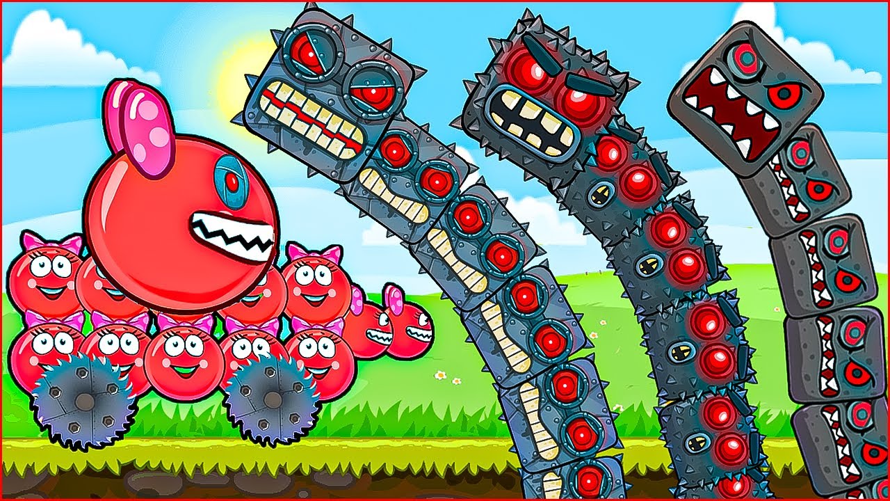 Прямой Эфир 🔴 100 ДНЕЙ в игре RED BALL 4 . АНИМАЦИЯ КРАСНЫЙ ШАРИК