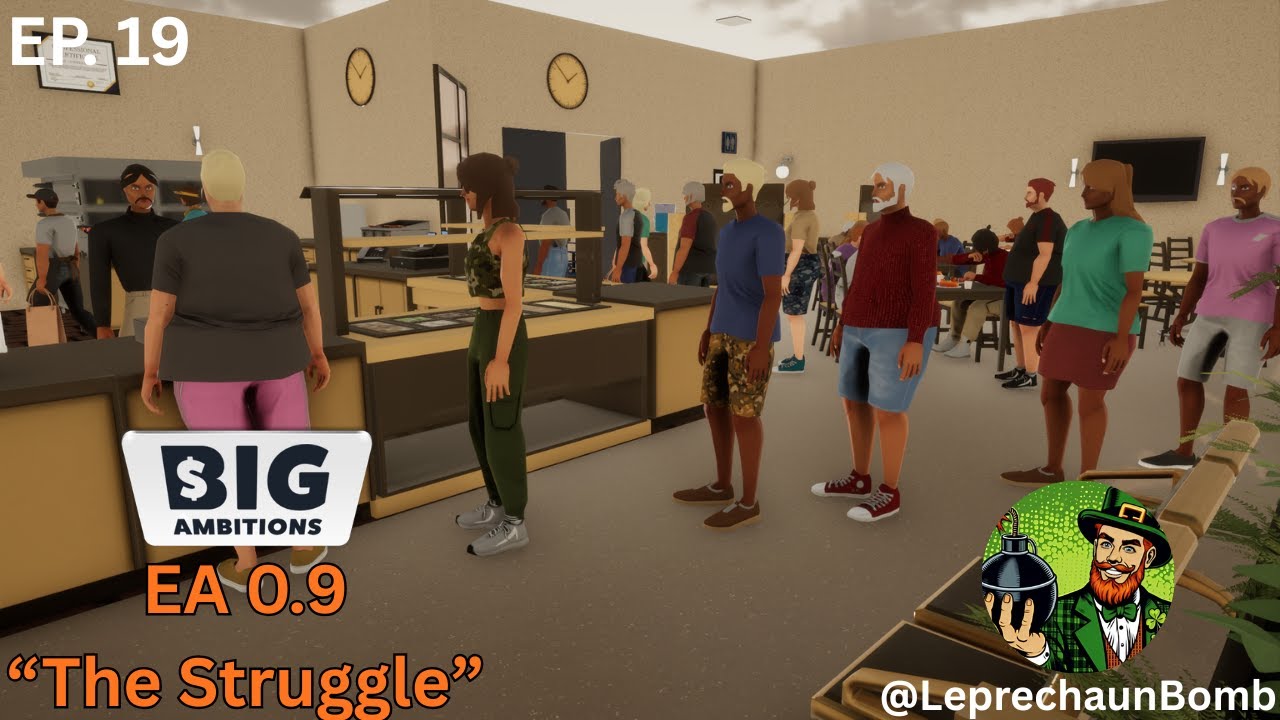 ELBY'S GRILLHOUSE IC IS SCALING UP TO THE NEXT LEVEL! - Big Ambitions EA 0.9 Ep. 19