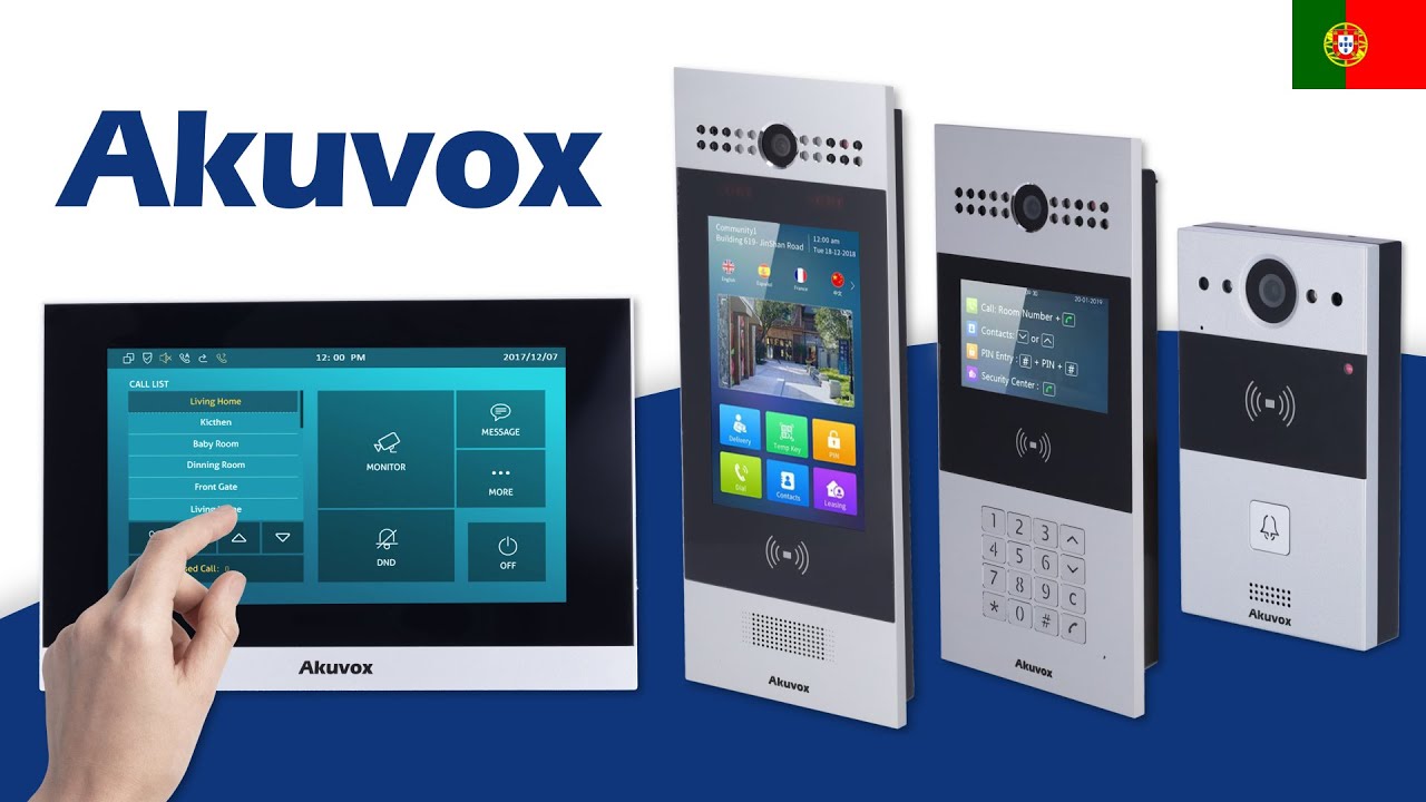 🌐 Formação Akuvox | Nova gama de Videoporteiros IP com a cloud mais poderosa