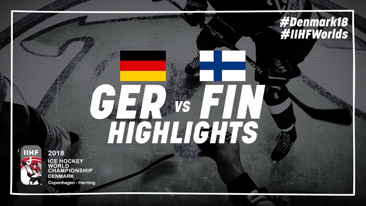 Game Highlights: Germany vs Finland May 13 2018 | #IIHFWorlds 2018