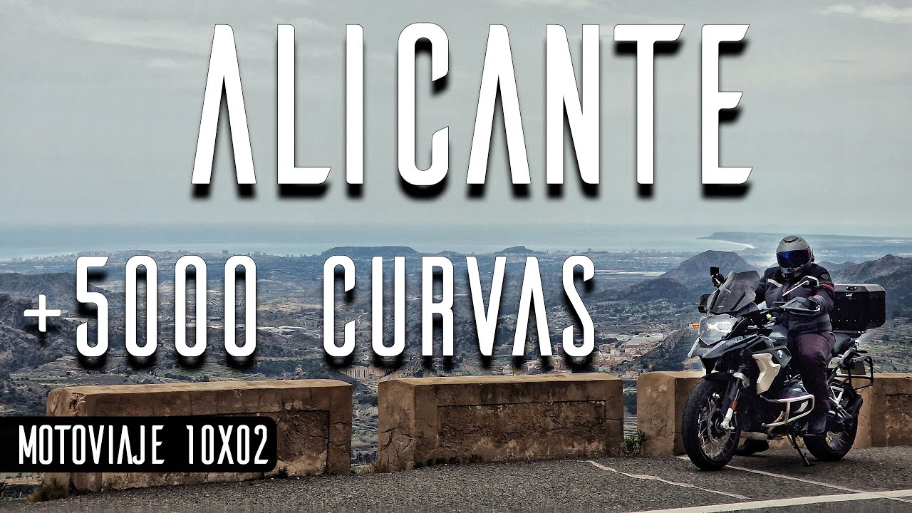 🧳VIAJE en MOTO 10x02🏍 - ALICANTE el PARAISO de la MOTO
