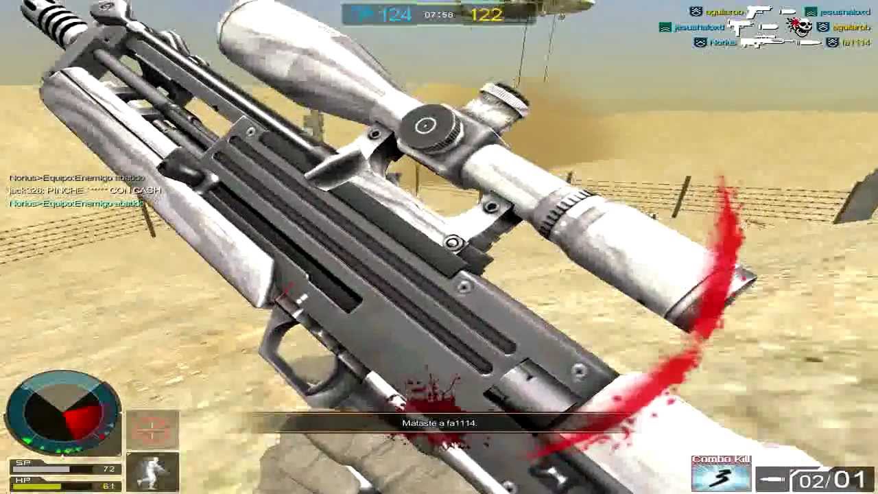Partida rapida de Op7 | Norius | Side Winder con WA2000!