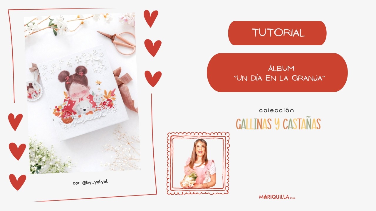 Tutorial álbum Un día en la granja.