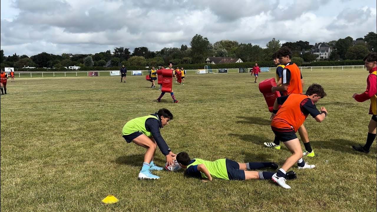 Stade Caennais Rugby Club — Direction la Manche pour le stage cohésion des U16 !