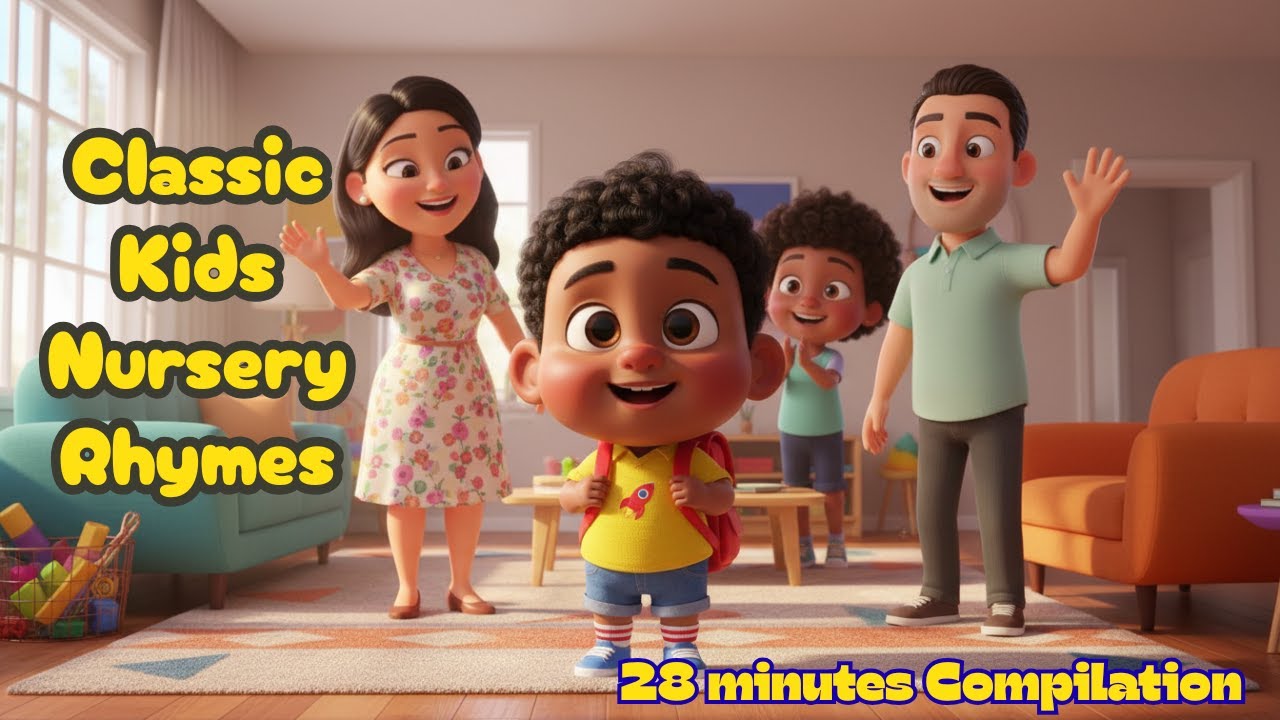 Classic Kids Nursery Rhymes Compilation  | Fun Nursery Rhymes for Toddlers | CUCU -FUN KIDS