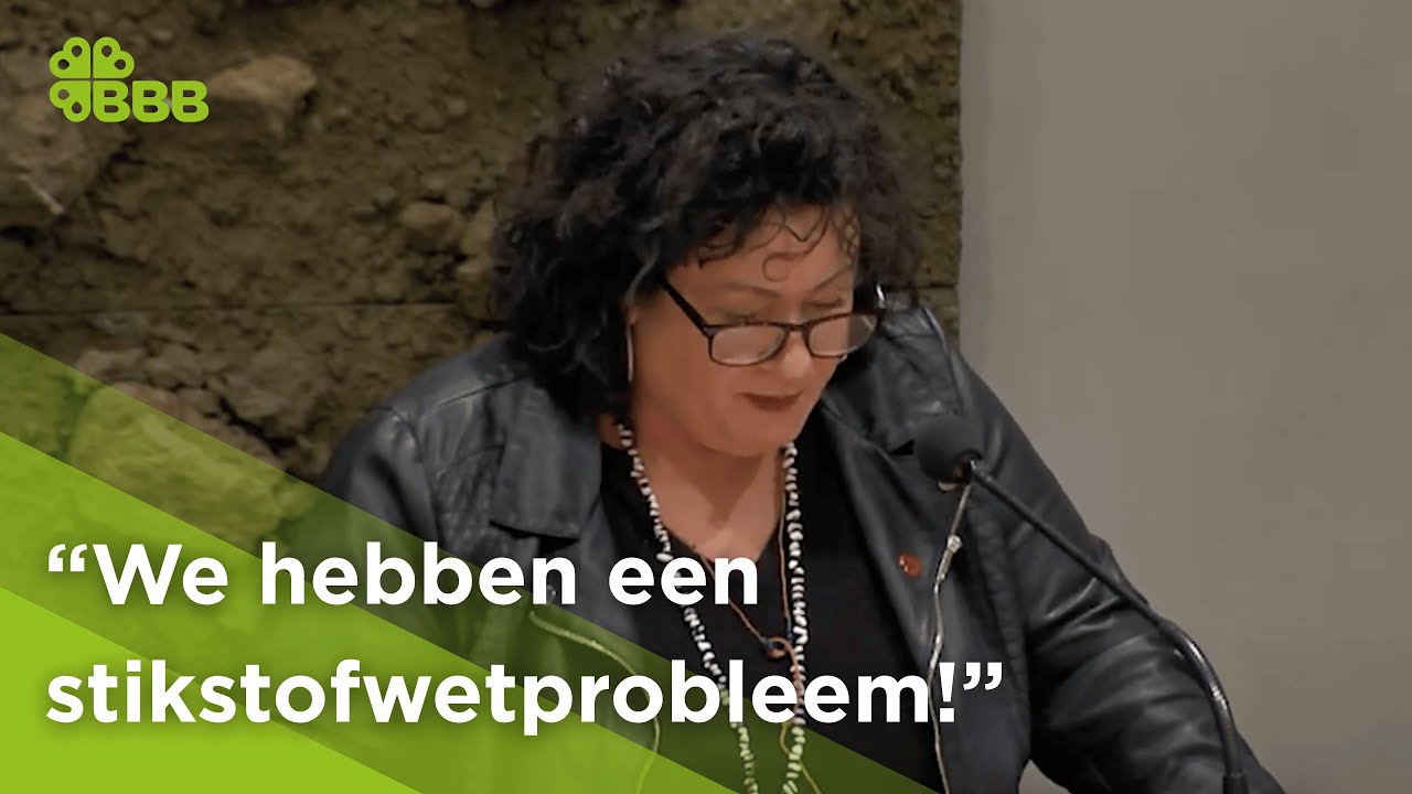 'We hebben geen stikstofprobleem, maar een stikstofwetprobleem!' - Caroline van der Plas