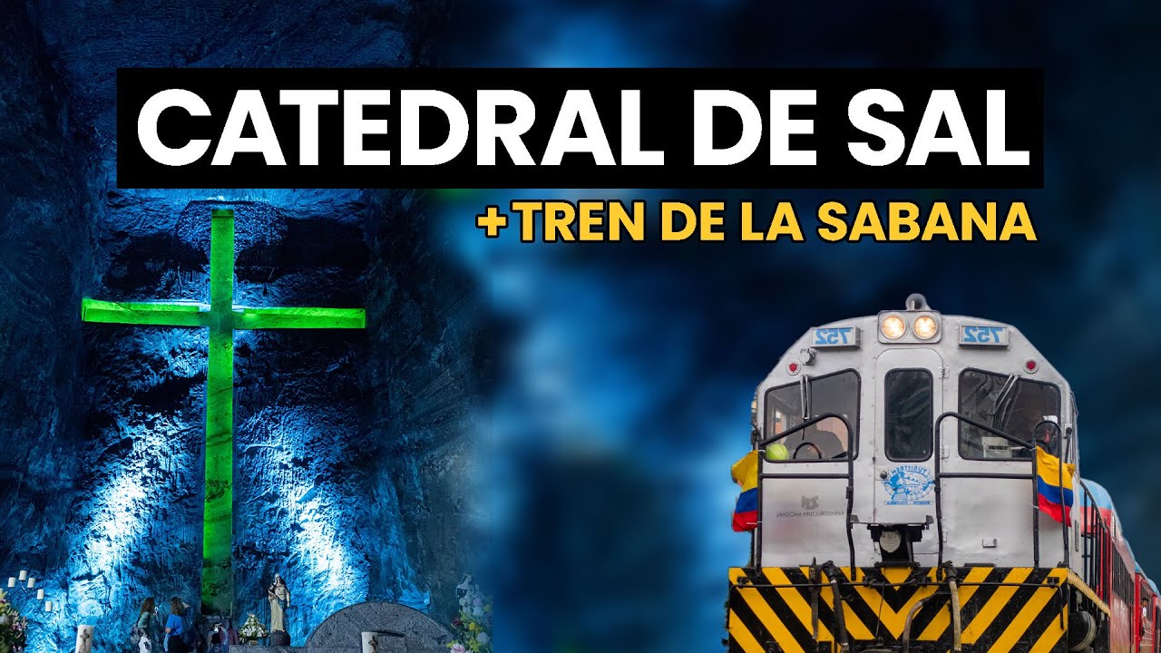 Una Experiencia ÉPICA en la Catedral de Sal y el Tren de la Sabana | Turismo en Colombia