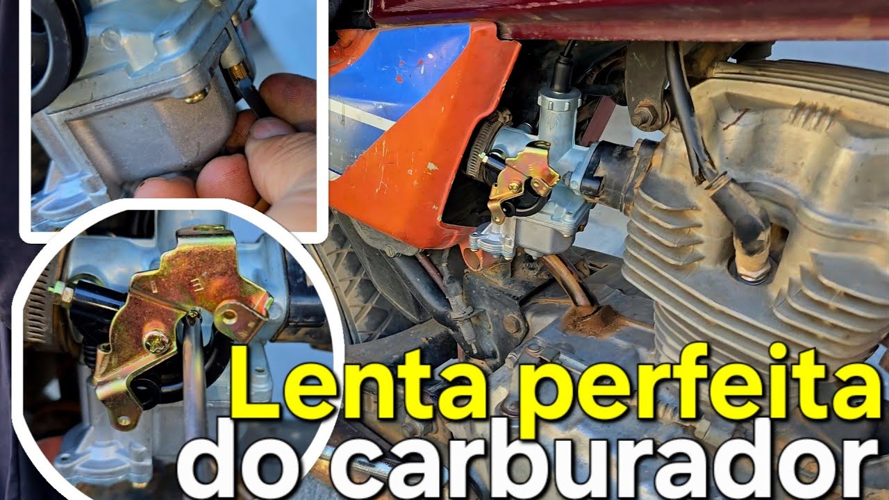 Veja como regular carburador novo e deixar lenta perfeita 