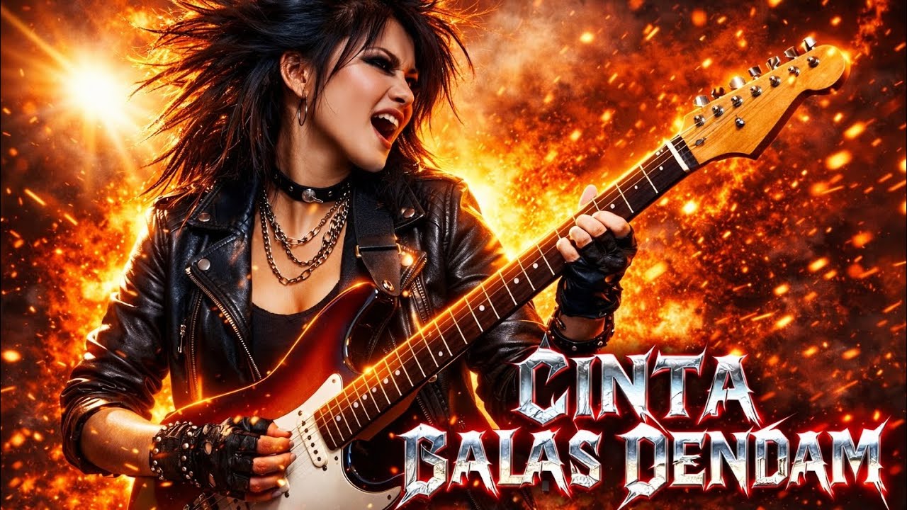 CINTA BALAS DENDAM – Suara Cewek Rock Bikin Merinding! 🔥