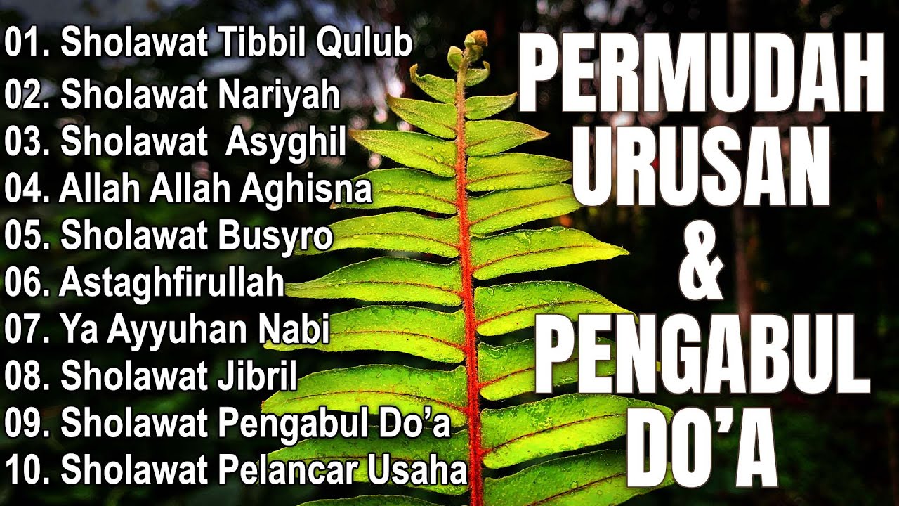 SHOLAWAT NABI TERBARU 2026 PALING BANYAK DICARI | FULL ALBUM | SHOLAWAT JIBRIL PENARIK REZEKI,BUSYRO