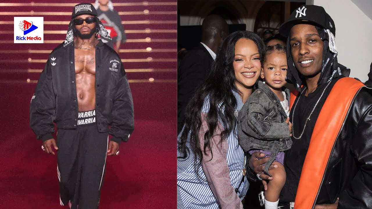 DIAMOND AWAVIMBIA RIHANNA Na ASAP ROCKY/WAKAA Kwenye SHOW Moja UFARANSA/AWALIA BUYU KISTAA Sana..