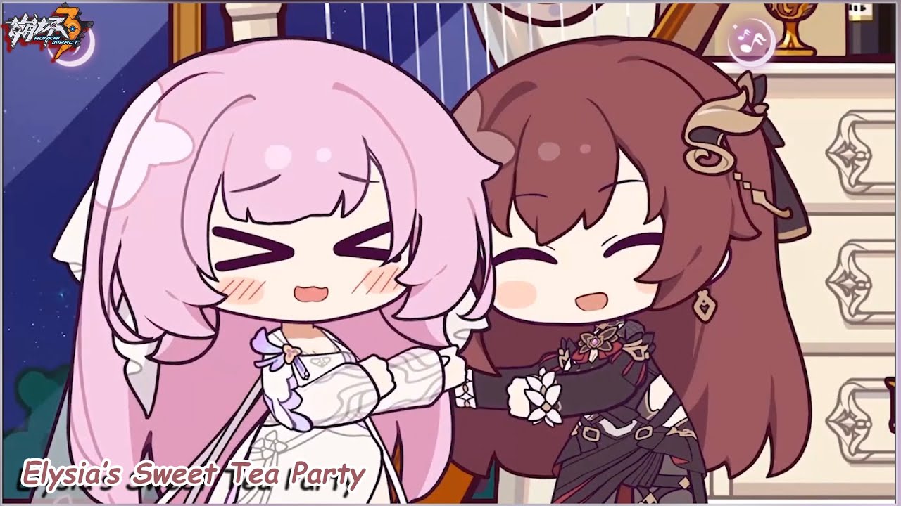 Elysia and Eden, Elysia’s Sweet Afternoon Tea | Honkai Impact 3