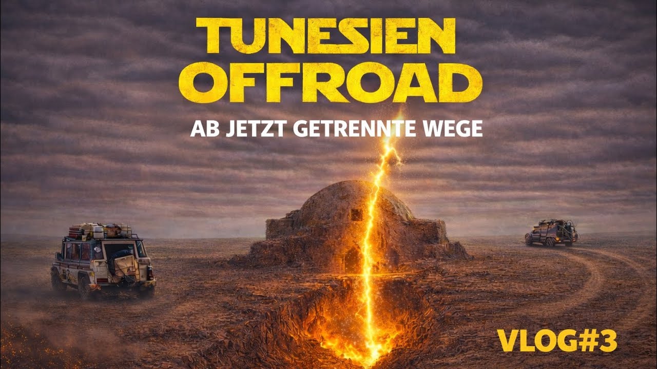 Offroad-Abenteuer Tunesien VLOG3 Getrennte Wege