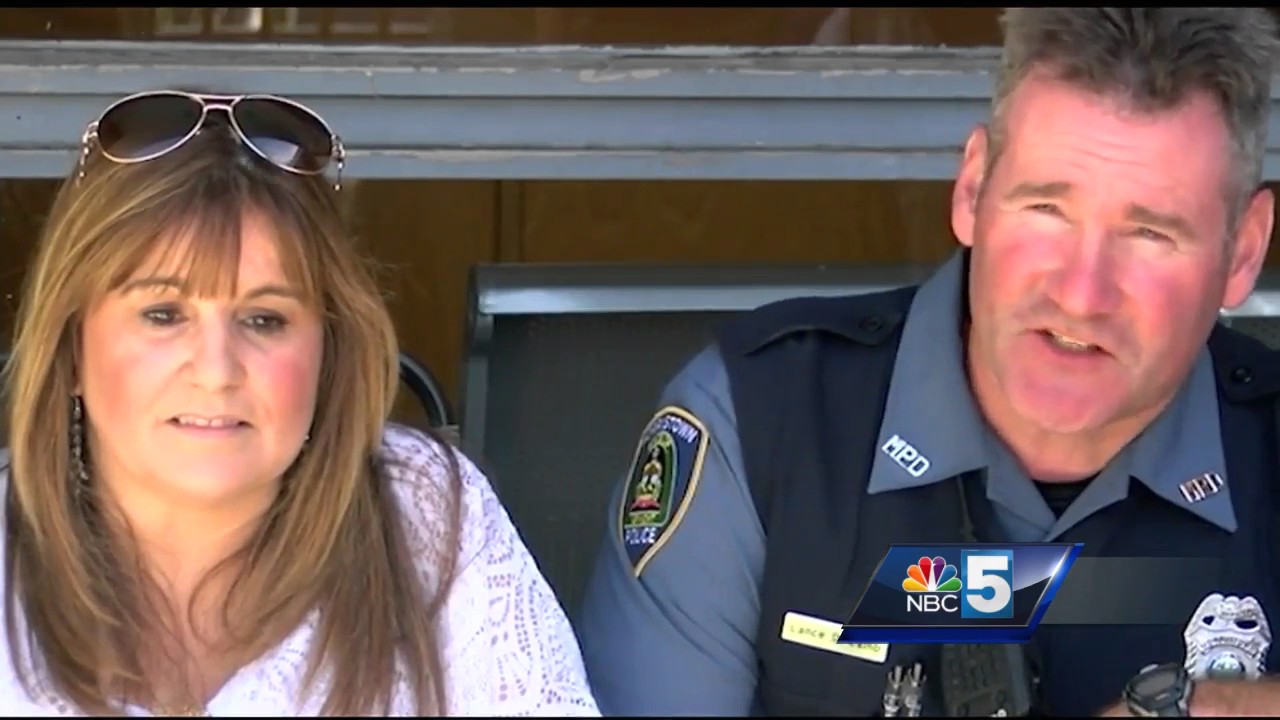 Police officer awarded for his life saving actions