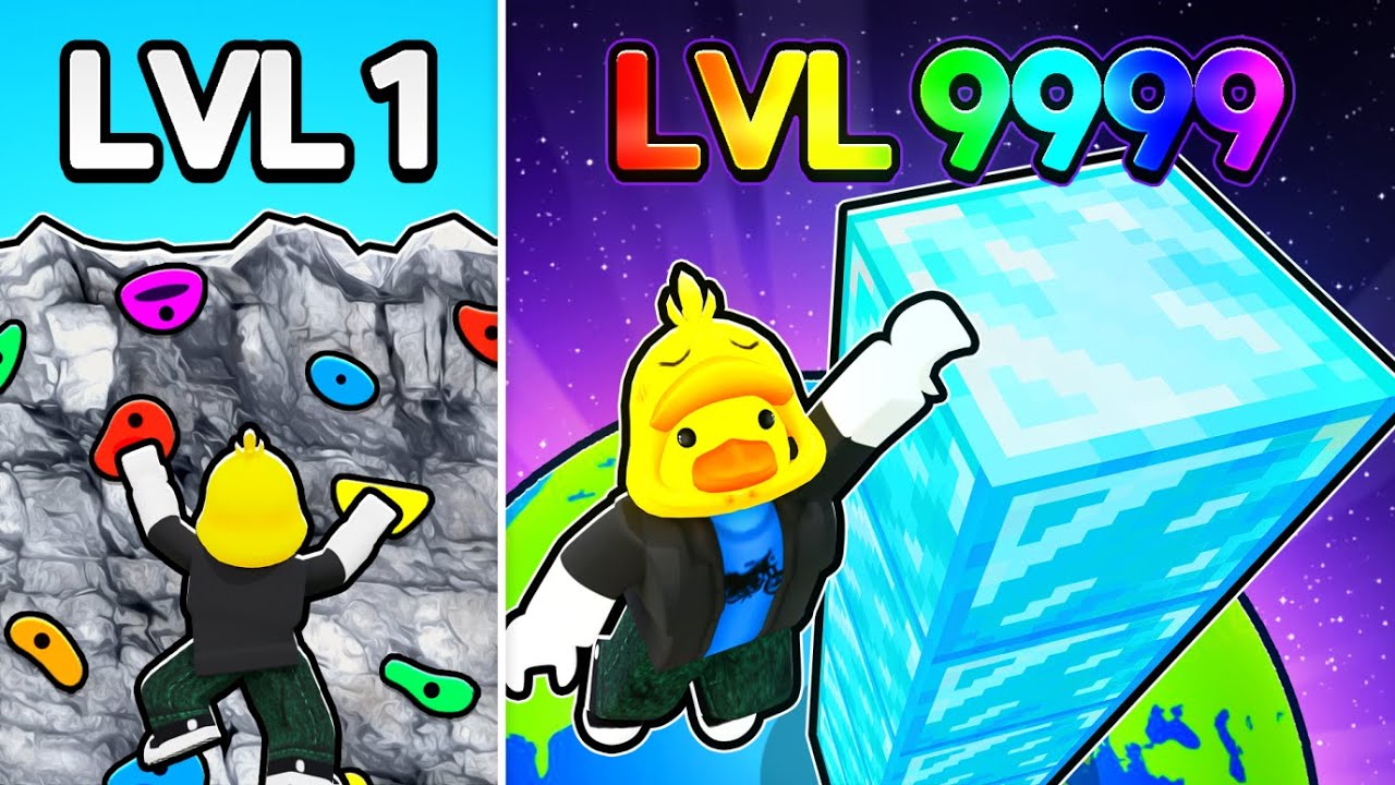 I Went from Slow to WORLD'S FASTEST Climber in Roblox Climb to Infinity!