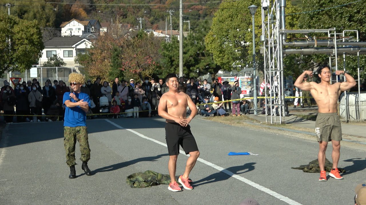2025 姫路駐屯地記念行事 レンジャー訓練展示 応用訓練編「マッチョコンテストゲリラ」