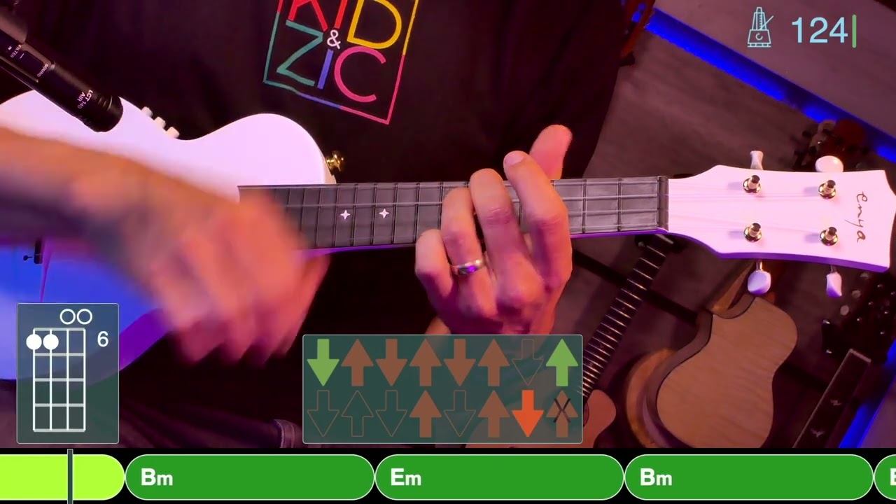 Укулеле Туториал • Jamming – Bob Marley (Play Along)