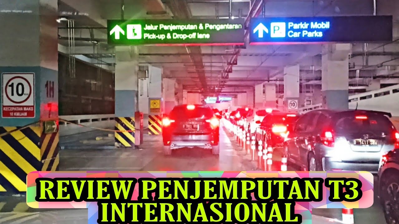 Review Parkiran Penjemputan Bandara Soekarno-Hatta⁉️ Internasional terminal 3#Part 2