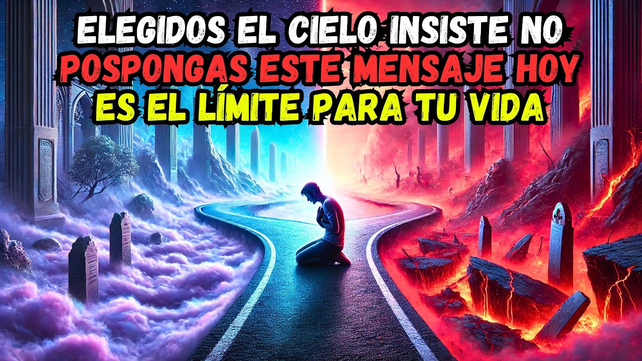 ELEGIDOS : EL CIELO INSISTE: NO POSPONGAS ESTE MENSAJE, HOY ES EL LÍMITE PARA TU VIDA