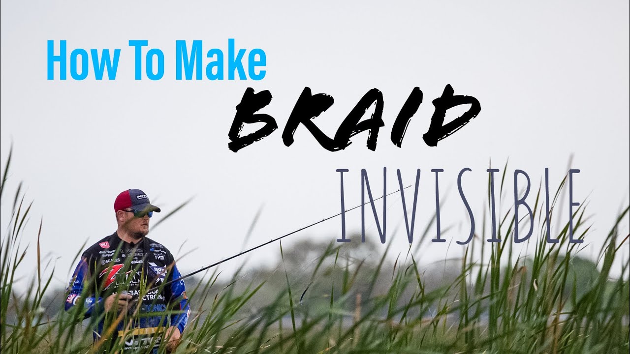Best Ways To COLOR Braided Line To Make It INVISIBLE TO FISH!!