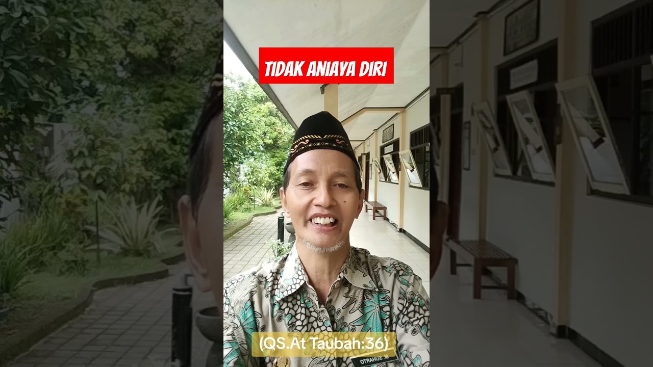 Tidak Aniaya Diri/No Self-Harassment#aniaya#bulanharam#rrojab