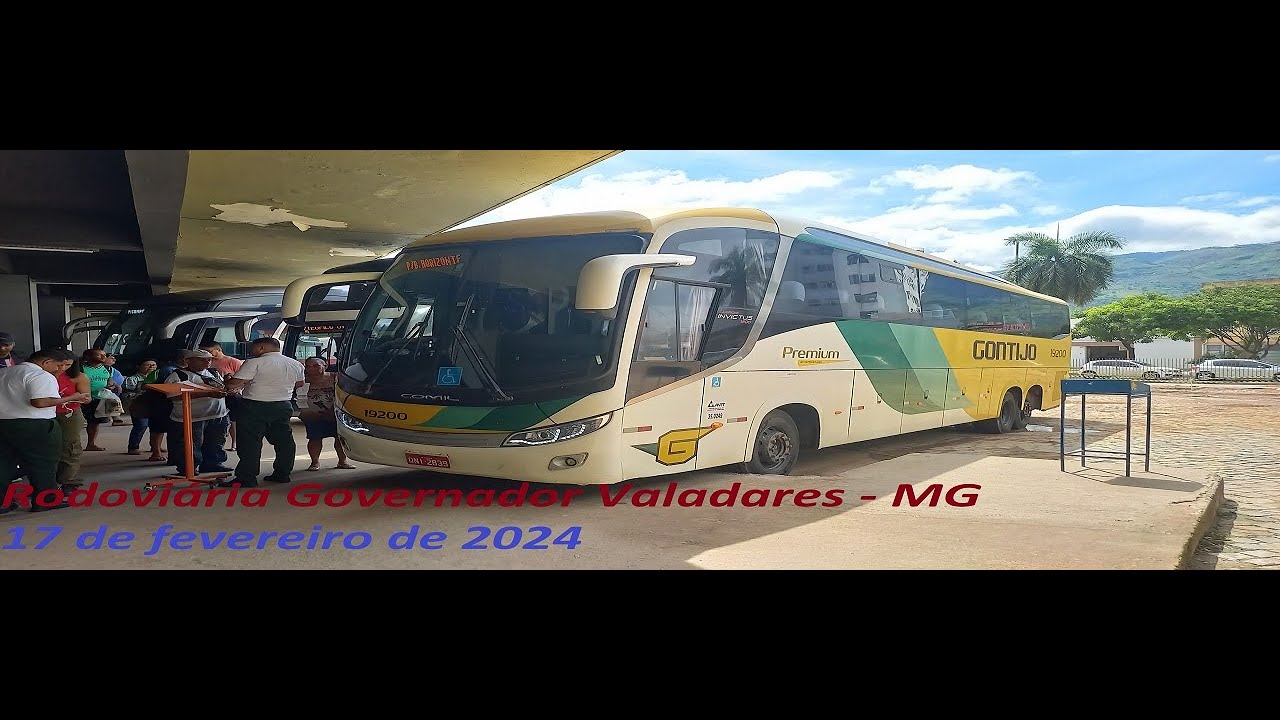 Movimentação  Rodoviária de  Governador Valadares - MG,  17 fevereiro 2024, gontijo,guanabara,VRD...