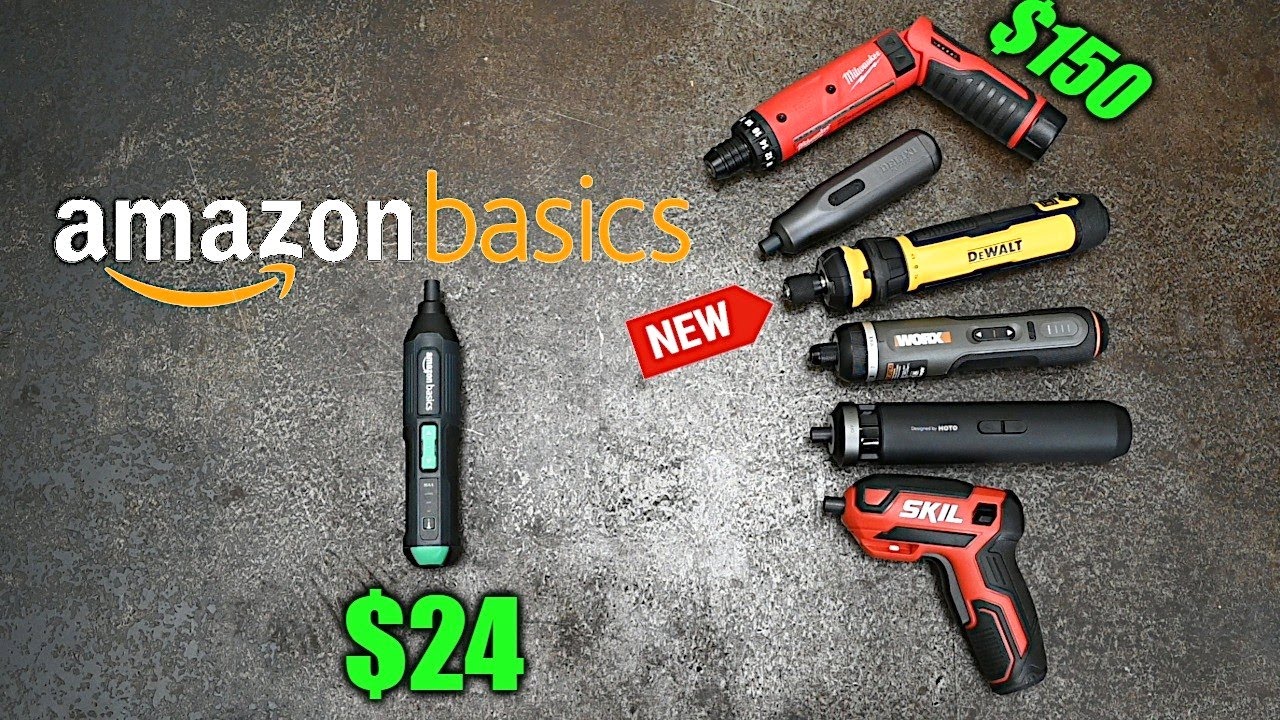 Чтобы пройти программу AMAZON BASICS, мне пришлось купить новую отвертку DeWALT M4 Milwaukee.
